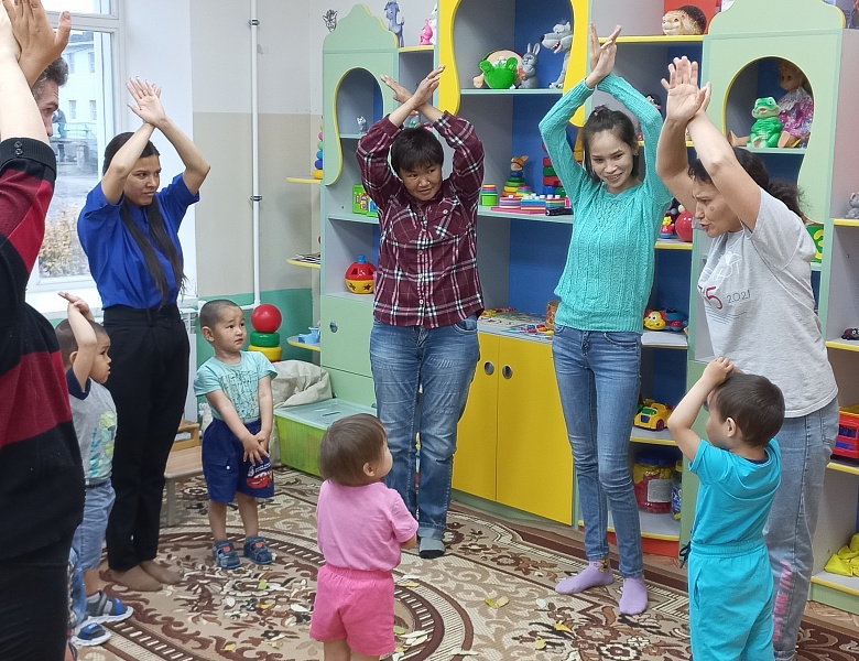 «Печатаем» вместе с родителями!
