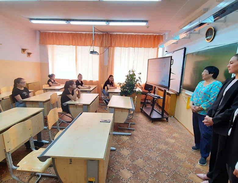 Торжественная встреча в школе наставничества