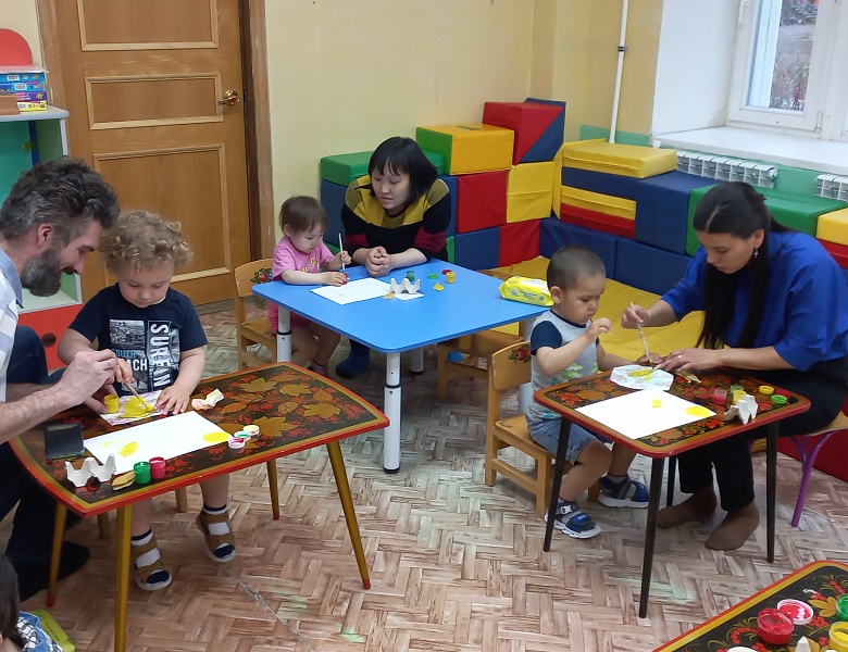 «Печатаем» вместе с родителями!