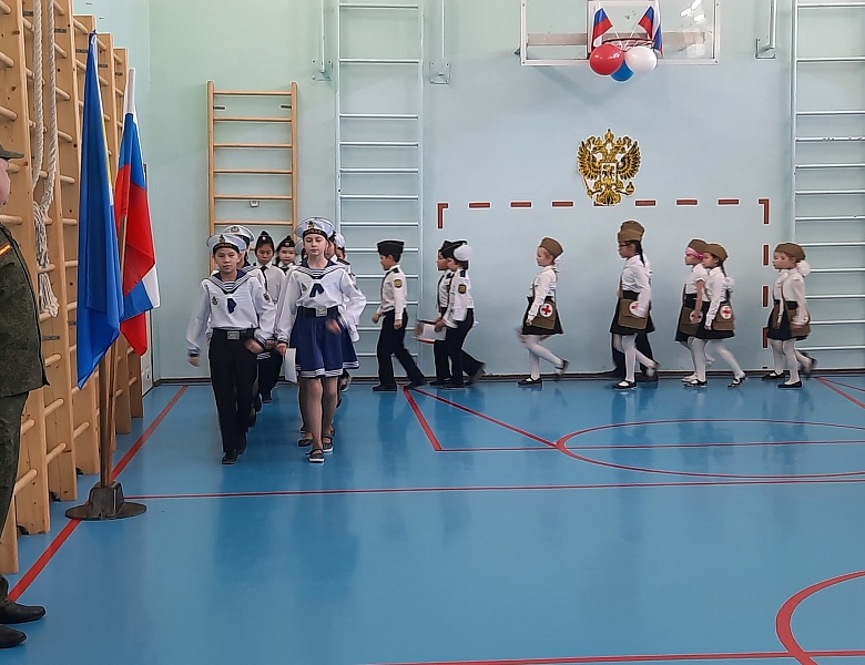Смотр строя и песни "Моя страна! Моя история!"