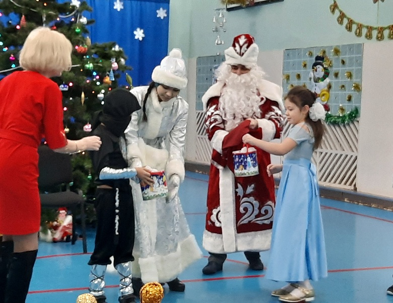 Новогодние праздники в школе
