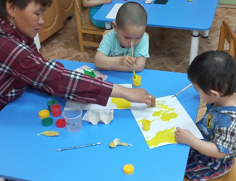 «Печатаем» вместе с родителями!