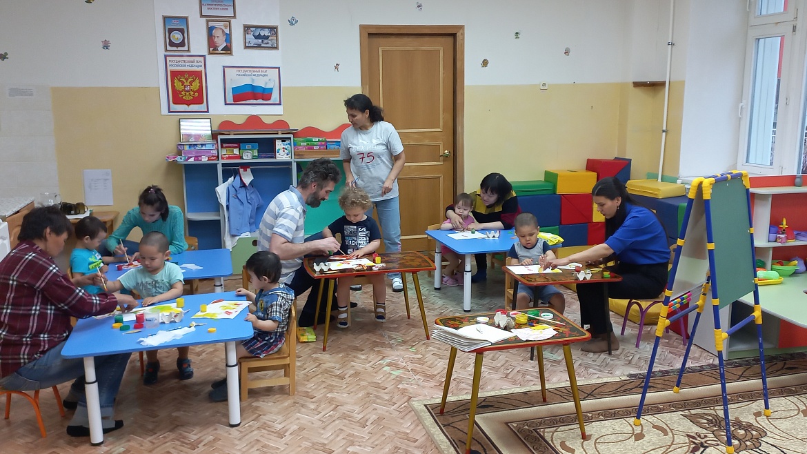 «Печатаем» вместе с родителями!