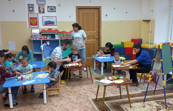 «Печатаем» вместе с родителями!